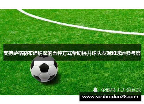 支持萨格勒布迪纳摩的五种方式帮助提升球队表现和球迷参与度
